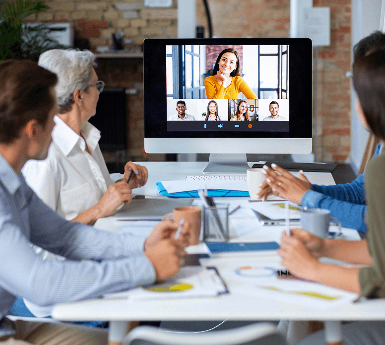 Professionals reviewing funding opportunities